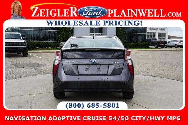 2018 Toyota Prius Four NAVIGATION ADAPTIVE CRUISE 54/50 CITY/HWY MPG